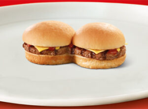 HungryJacks Cheeseburger Slider