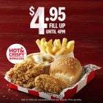 DEAL: KFC – $4.95 Hot & Crispy Boneless Fill Up until 4pm (SA & Cairns Only)