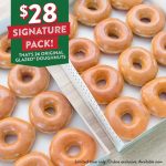 DEAL: Krispy Kreme – 24 Original Glazed Doughnuts for $28 Online (1 May 2024)