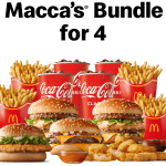 DEAL: McDonald’s $39.95 Bundle for 4