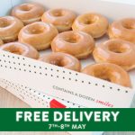 DEAL: Krispy Kreme – Free Online Delivery (until 8 May 2024)