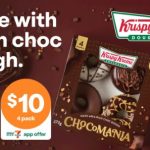 DEAL: 7-Eleven – $10 Krispy Kreme Chocomania 4 Pack (12 April 2024)