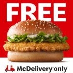 DEAL: McDonald’s – Free McChicken with $40+ Spend with McDelivery via MyMacca’s App (until 30 April 2023)