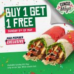 DEAL: Mad Mex – Buy One Get One Free Burritos & Naked Burritos via App (5 May 2024)