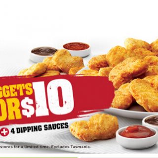 DEAL: KFC 24 Nuggets for $10 (starts 23 January 2017) 10