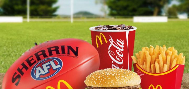 DEAL: $4.95 Sherrin Footy (valued at $14.99) with Medium or Large Meal Purchase at McDonalds 7