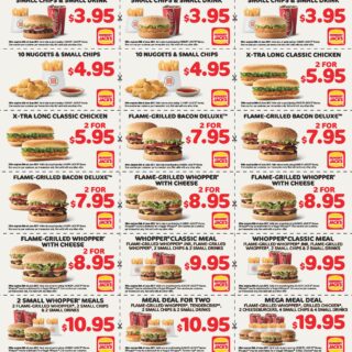 NEWS: New Hungry Jack's Vouchers valid until 18 September 2017 10