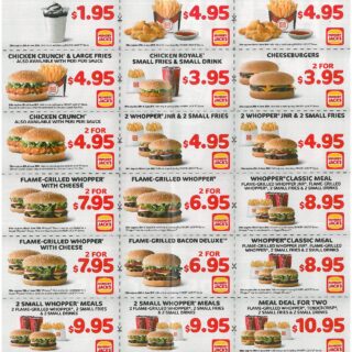 NEWS: New Hungry Jack's Vouchers valid until 8 August 2016 5