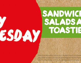DEAL: $2 Sandwiches, Salads and Toasties at 7-Eleven on Wednesdays until October 7 1