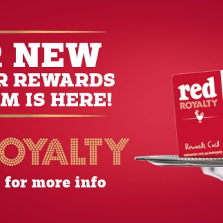 DEAL: Red Rooster - Buy One Get One Free Classic Quarter with Red Royalty App 5
