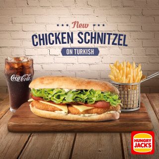 NEWS: Hungry Jack's Chicken Schnitzel on Turkish 1
