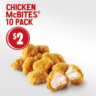 DEAL: McDonald's $2 Chicken McBites 8