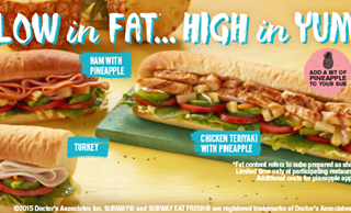 FAST FOOD NEWS: Pineapple now available at Subway 4 FAST FOOD NEWS: Pineapple now available at Subway 4