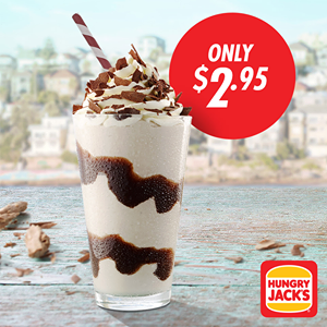 NEWS: Hungry Jack's New Deluxe Thickshakes for $2.95 4