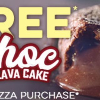 DEAL: Domino's Offers App - Free Choc Lava Cake with Pizza Purchase (9 September) 5 DEAL: Domino's Offers App - Free Choc Lava Cake with Pizza Purchase (9 September) 5