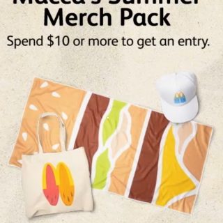 NEWS: McDonald's - Spend $10 and Enter a Draw to Win a Summer Merch Pack 1