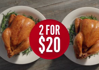 DEAL: Red Rooster - 2 Chickens for $20 10