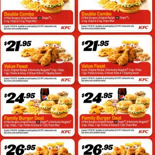 DEAL: New KFC QLD Vouchers valid until 7 August 2016 8