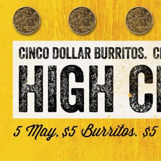 DEAL: Guzman Y Gomez - $5 Burritos & Coronas on Saturday 5 May 2018 (Cinco De Mayo) 3