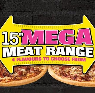 NEWS: Eagle Boys 15" Mega Meatlovers Pizzas 2