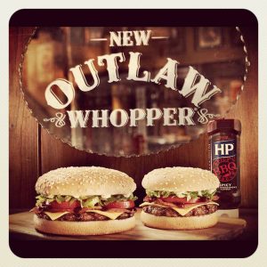 HungryJacks Outlaw Whopper