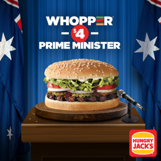 DEAL: $4 Whopper on July 2 - Election Day - at Hungry Jack's 3