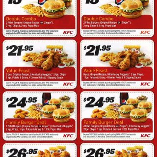 DEAL: New KFC Vouchers for WA and NT valid until 30 October 2016 6
