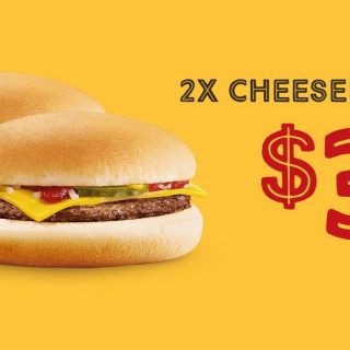 DEAL: McDonald's - 2 Cheeseburgers for $3 (NSW/ACT) 4