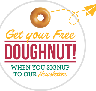 DEAL: Krispy Kreme Newsletter - Free Doughnut & $10 Off Coupon 1