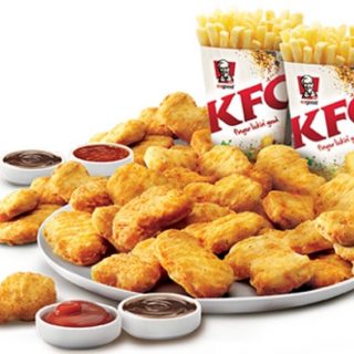 DEAL: KFC $15.95 Nuggets Party Pack with 30 Nuggets & 2 Large Chips (KFC App) 1