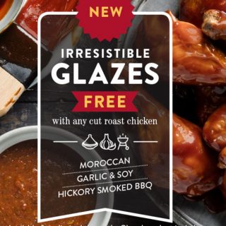 DEAL: Red Rooster - Free Glazes With Any Cut Roast Chicken (Moroccan, Garlic & Soy, Hickory Smoked BBQ) 5