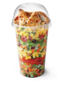 NEWS: KFC Shaker Salad with Baked Tenders and Honey Mustard 3