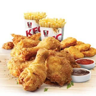 DEAL: KFC $19.95 Streetwise Feast (6 pc Chicken, 3 Tenders, 6 Nuggets, 2 Large Chips) 5