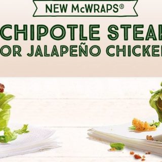 NEWS: McDonald's New McWraps - Aioli Steak, Chipotle Steak, Jalapeno Chicken & Chicken Caesar 4