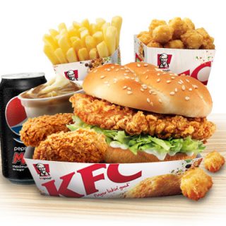 NEWS: KFC Zinger Popcorn Boxed Meal for $12.95 5