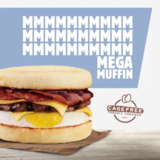 NEWS: Hungry Jack's Mega Muffin 9 NEWS: Hungry Jack's Mega Muffin 9