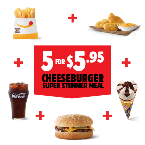 DEAL: Hungry Jack's - 2 Whoppers & 4 Cheeseburgers for $20 Pickup via App 33