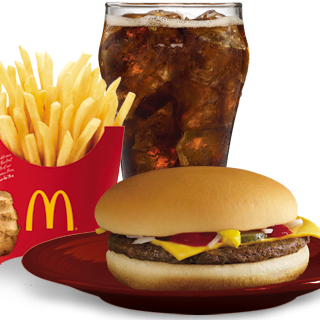 DEAL: McDonald's 3 for $3 - Cheeseburger, Small Fries & Coke 4