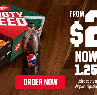 DEAL: Pizza Hut - Free 1.25L Drink with $29.95 Footy Feed until 30 June 2017 3