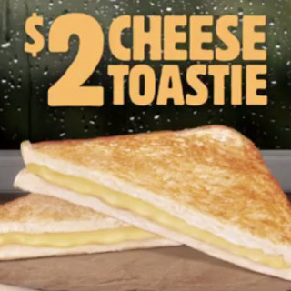 DEAL: Hungry Jack's $2 Cheese Toasties 2