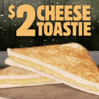 DEAL: Hungry Jack's $2 Cheese Toasties 8