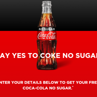 DEAL: Hungry Jack's - Free Coca-Cola No Sugar (Small Cup) 6