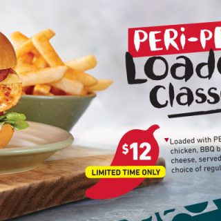DEAL: Nando's - $12 Loaded Classic Burger & Regular Side 4
