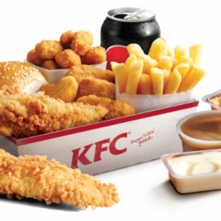 DEAL: KFC $11.25 Dipping Box (4 Nuggets, 2 Tenders, Popcorn Chicken & more) 2