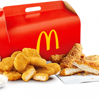 NEWS: McDonald's Chicken Sides Box (10 Nuggets, 3 Tenders, 3 Sauces) 2