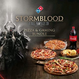 DEAL: Domino's + Final Fantasy XIV - 3 Pizzas, Garlic Bread, Drink & PC Game for $53.95 2