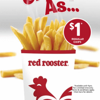 DEAL: Red Rooster $1 Chips 3 DEAL: Red Rooster $1 Chips 3