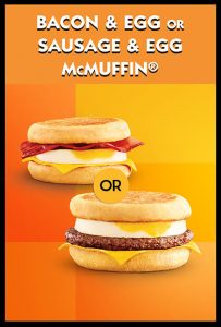Bacon & Egg or Sausage & Egg McMuffin - McDonald’s Monopoly Australia 2017 3