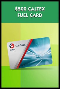 $500 Caltex Fuel Card - McDonald’s Monopoly Australia 2017 3