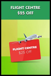 Flight Centre $25 Off - McDonald’s Monopoly Australia 2017 3